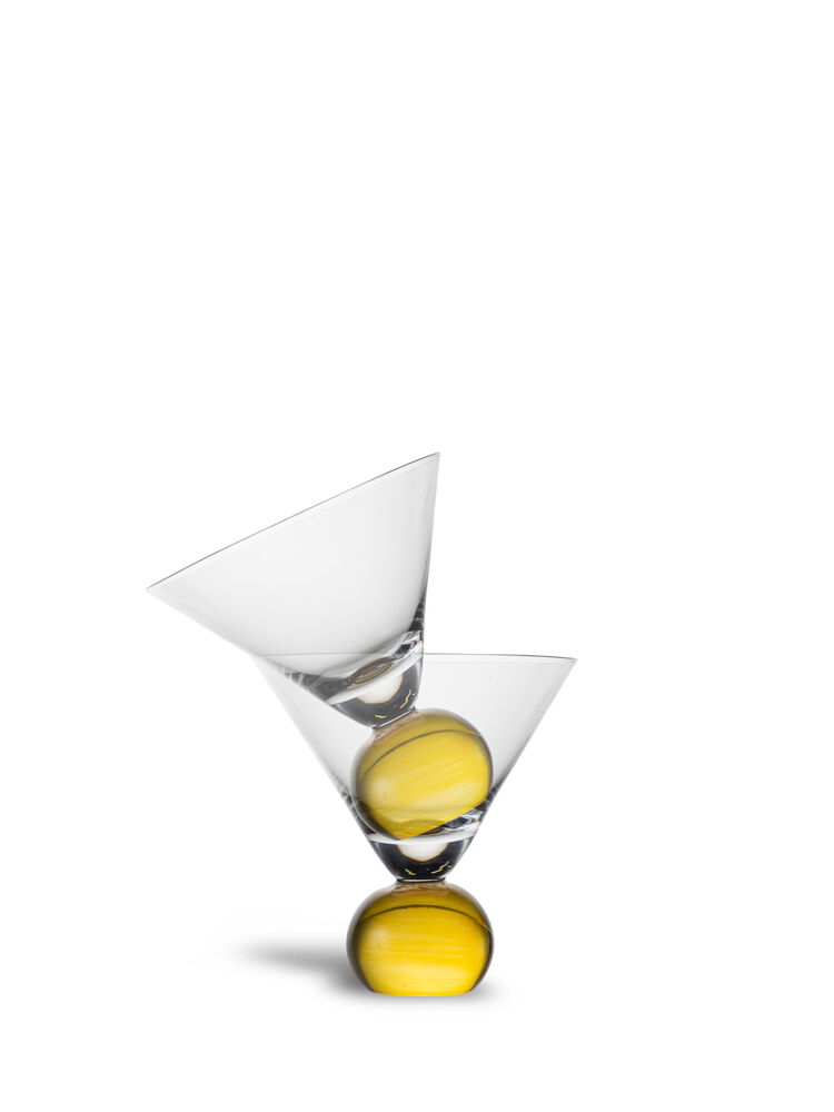BYON Spice drinksglas gul 24cl